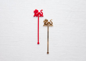 Lunar New Year of the Stir Stick/Swizzle Stick - (20) Pack