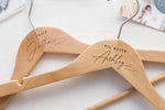 Load image into Gallery viewer, Personalized Wedding Hanger - Til Death Do Us Part
