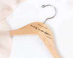 Load image into Gallery viewer, Personalized Bridal Bridesmaid Hanger

