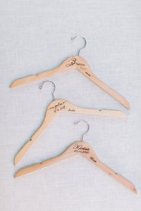 Personalized Bridesmaid Hanger